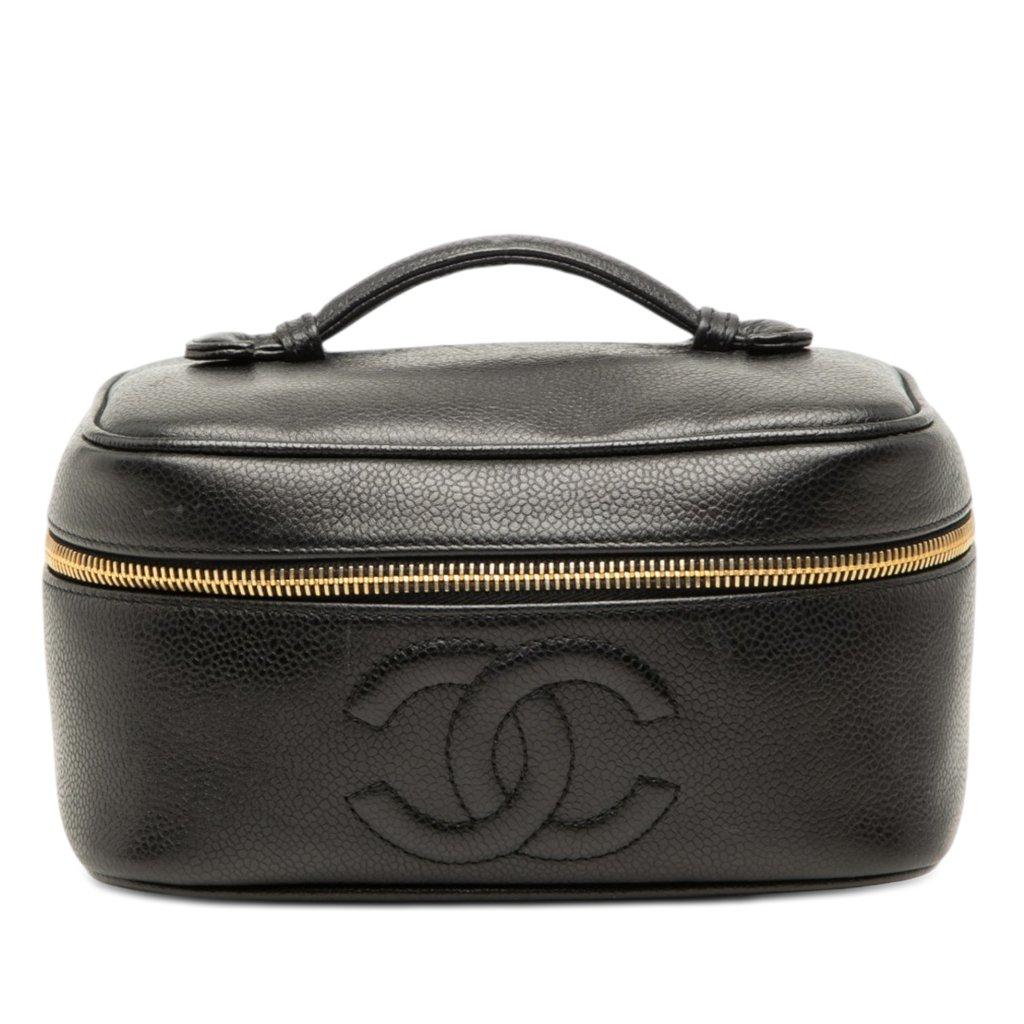 Chanel CC Caviar Vanity Case