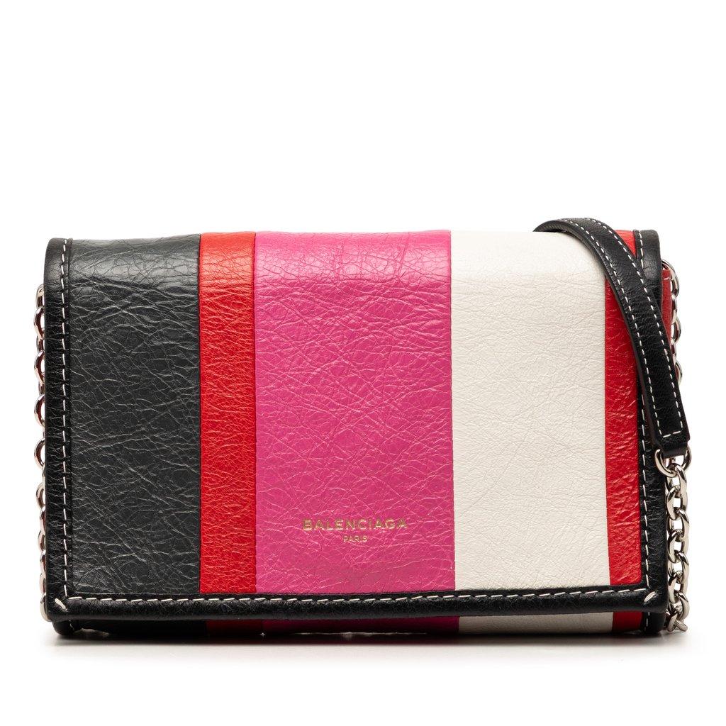 Balenciaga Lambskin Bazar Crossbody