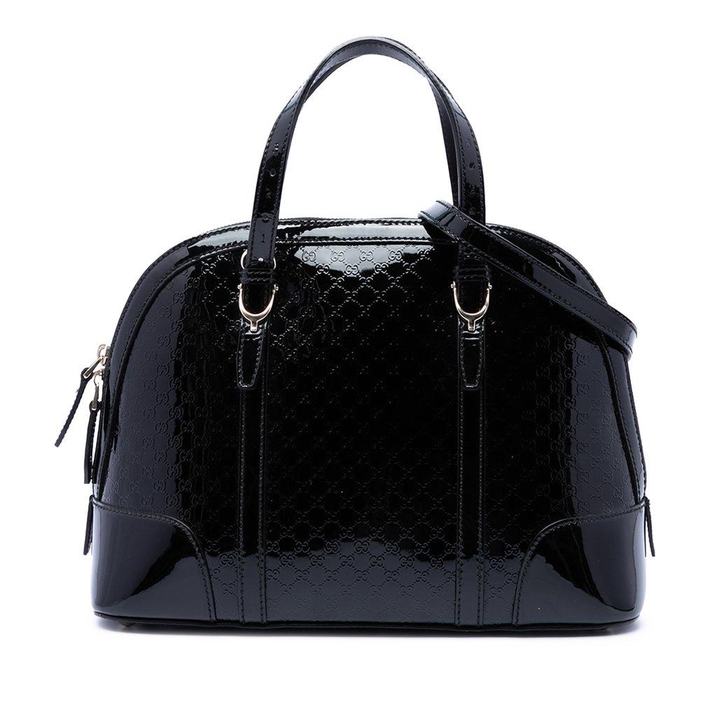 Gucci Small Microguccissima Patent Nice Satchel