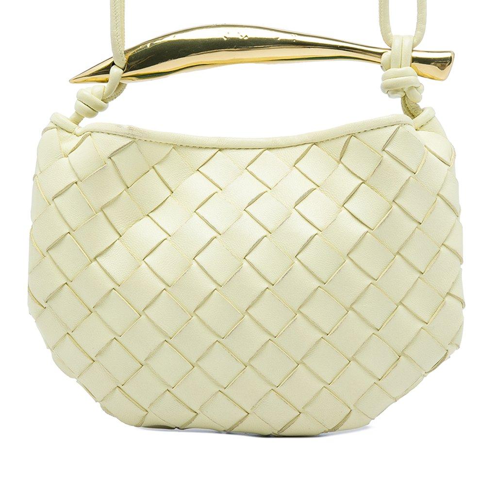 Bottega Veneta Baby Lambskin Intrecciato Sardine Bag