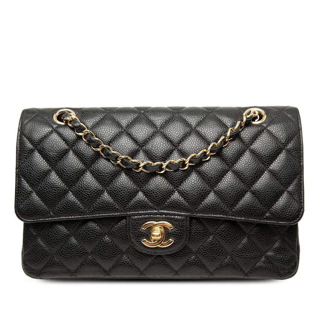 Chanel Medium Classic Caviar Double Flap