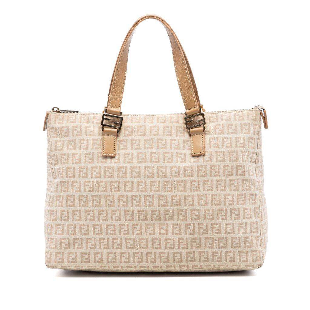 Fendi Zucchino Canvas Tote