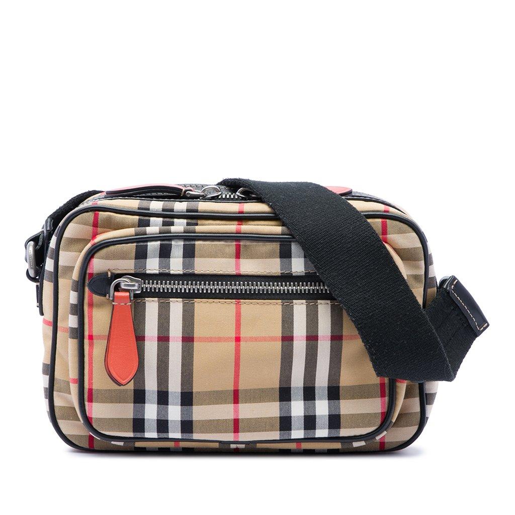 Burberry House Check Canvas Paddy Crossbody