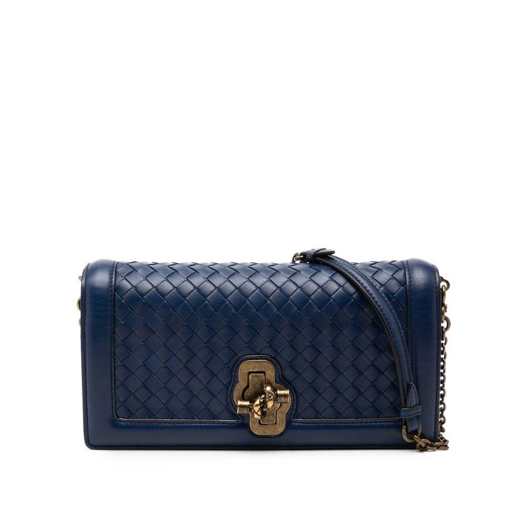 Bottega Veneta Nappa Intrecciato Olimpia Knot Crossbody