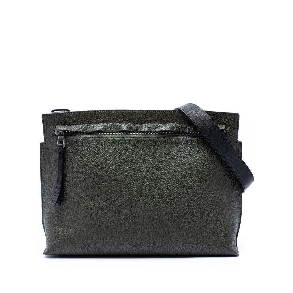 LOEWE Leather Anagram T Pouch Crossbody