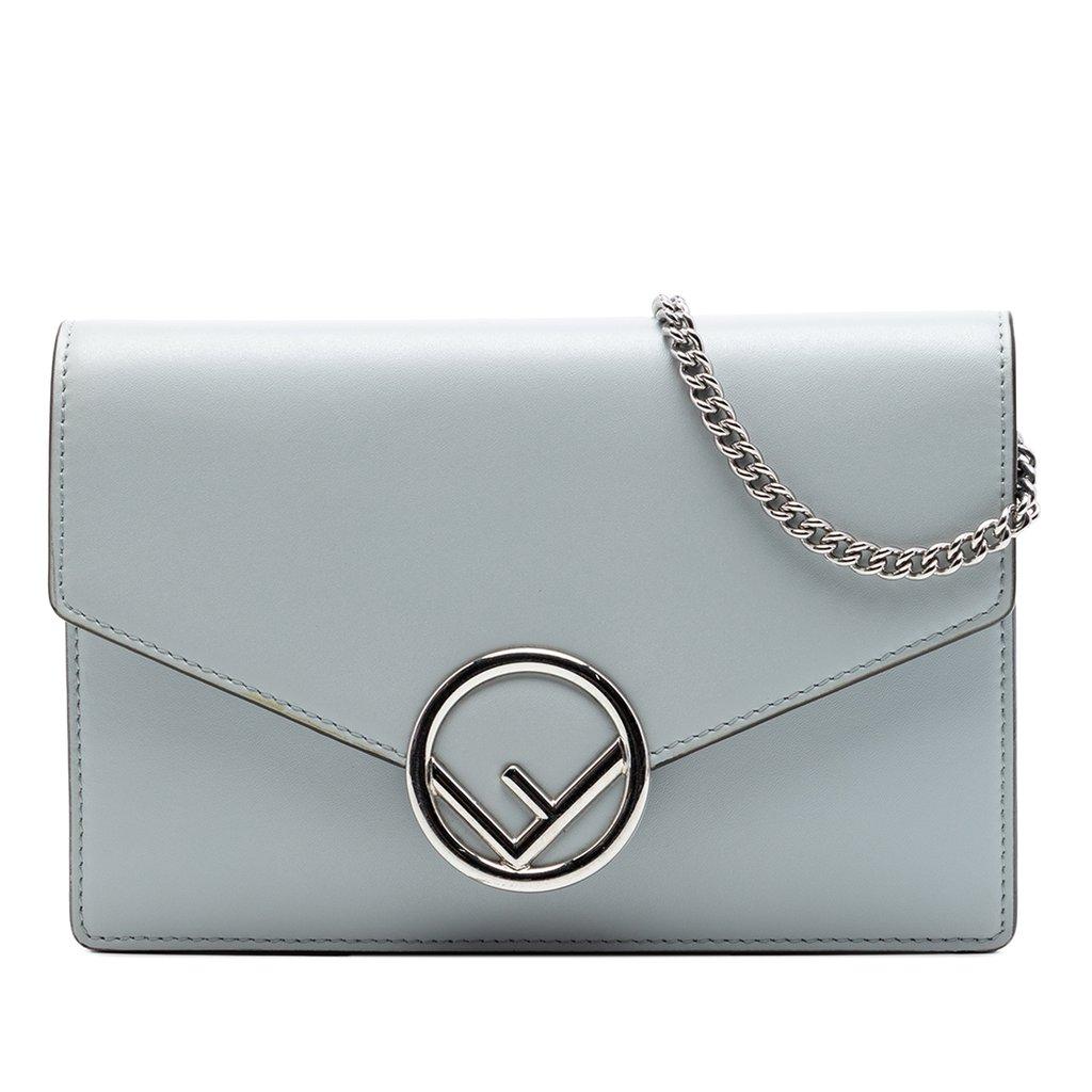 Fendi Leather F Is Fendi Envelope Wallet On Chain