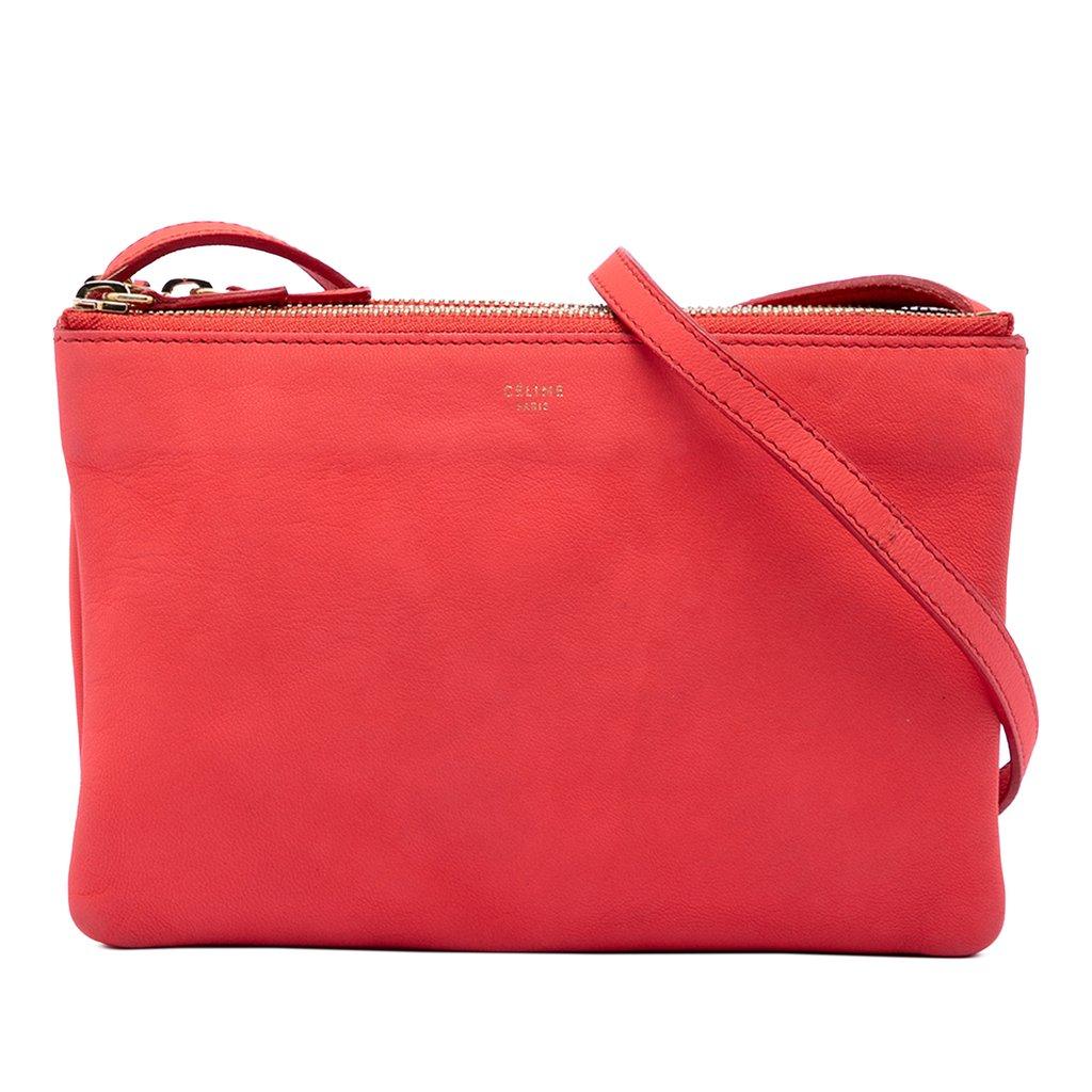 Celine Small Lambskin Trio Crossbody