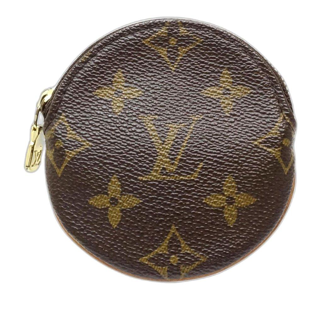 Louis Vuitton محفظة عملات مستديرة من Monogram Porte Monnaie