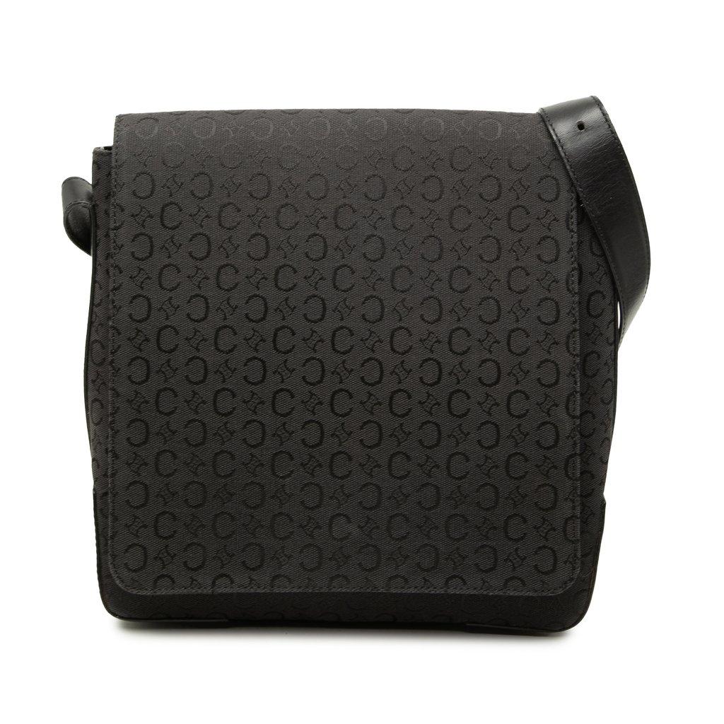Celine C Macadam Canvas Shoulder Bag
