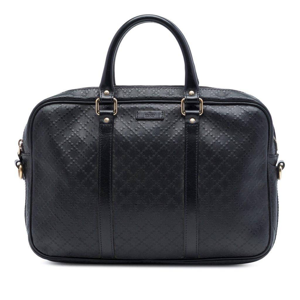 Gucci Medium Diamante Calfskin Bright Business Bag
