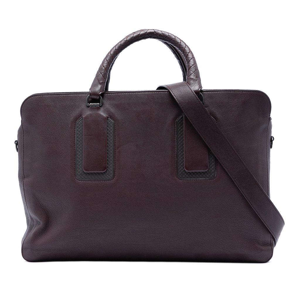 Bottega Veneta Leather Business Bag
