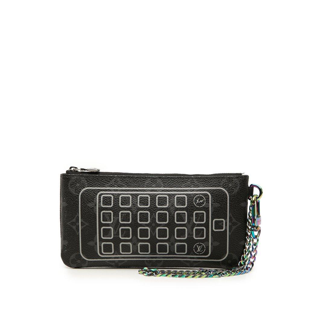 Louis Vuitton Monogram Eclipse Flash Fragment iPhone Case