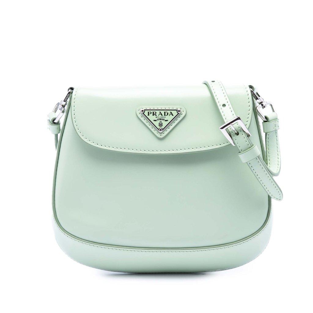Prada Mini Brushed Leather Cleo Bag