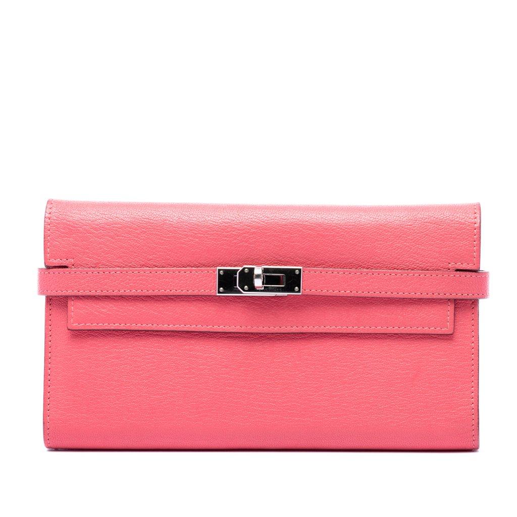 Hermès Chevre Mysore Kelly Longue Wallet