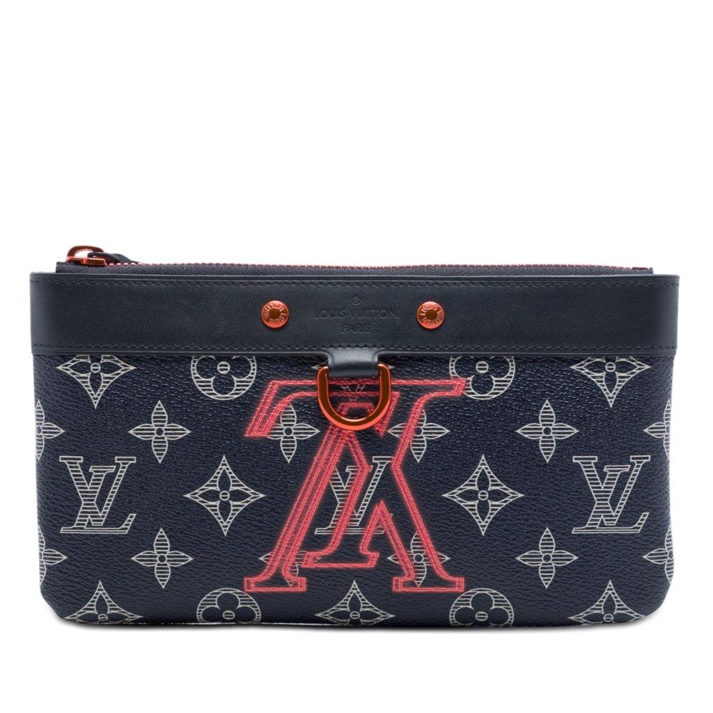Louis Vuitton Monogram Ink Upside Down Apollo Pochette PM