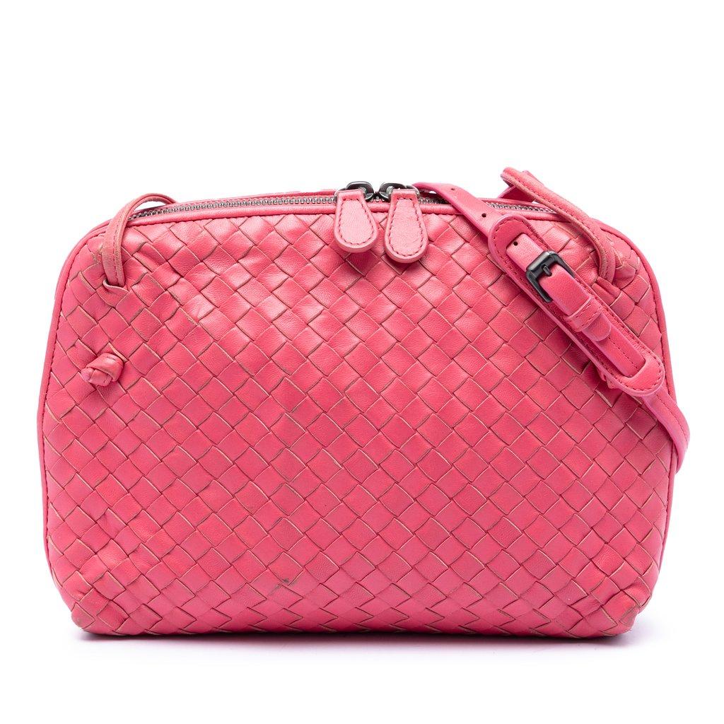 Bottega Veneta Nappa Intrecciato Nodini Crossbody