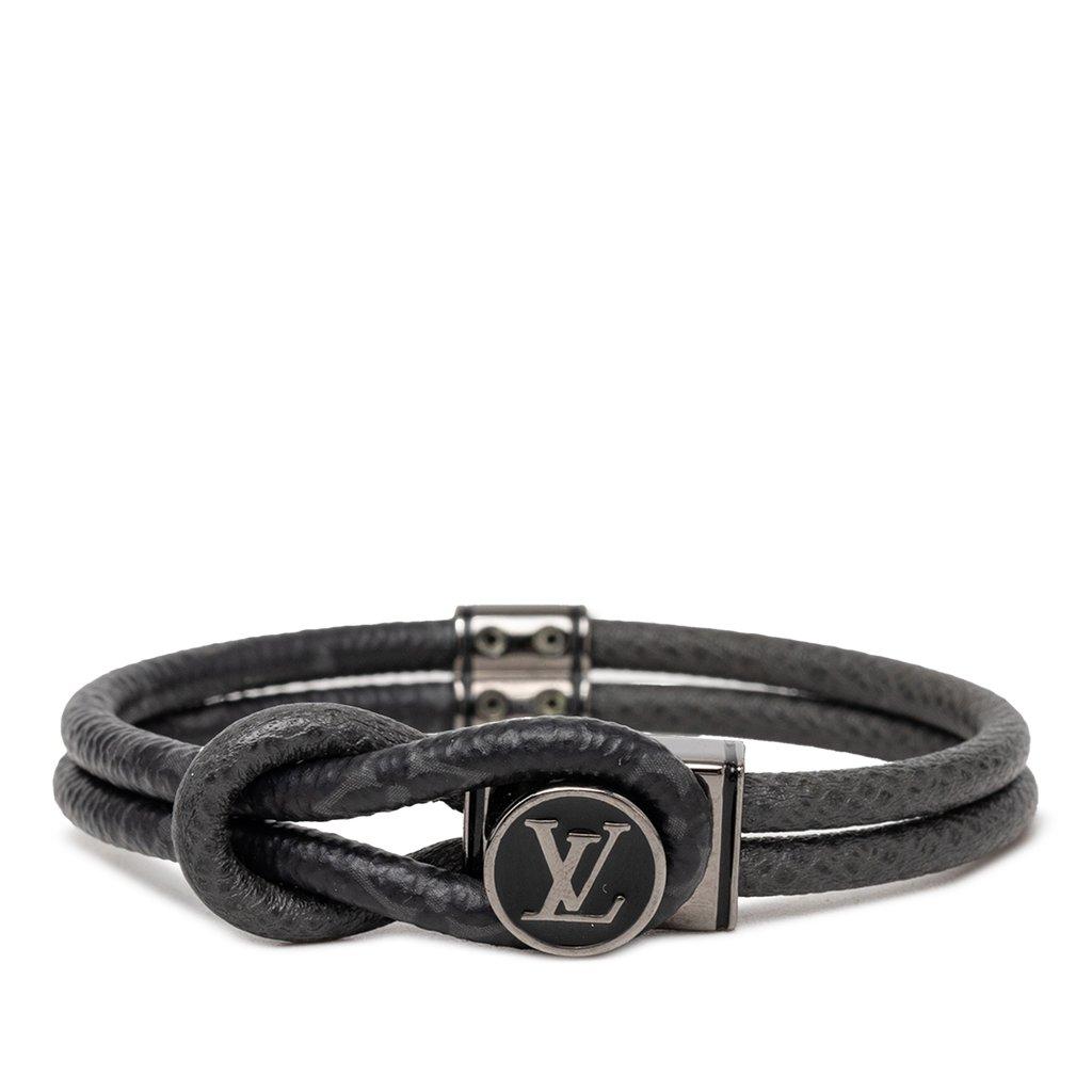 Louis Vuitton سوار مونوجرام إكليبس وسوار تايغا لوب إت
