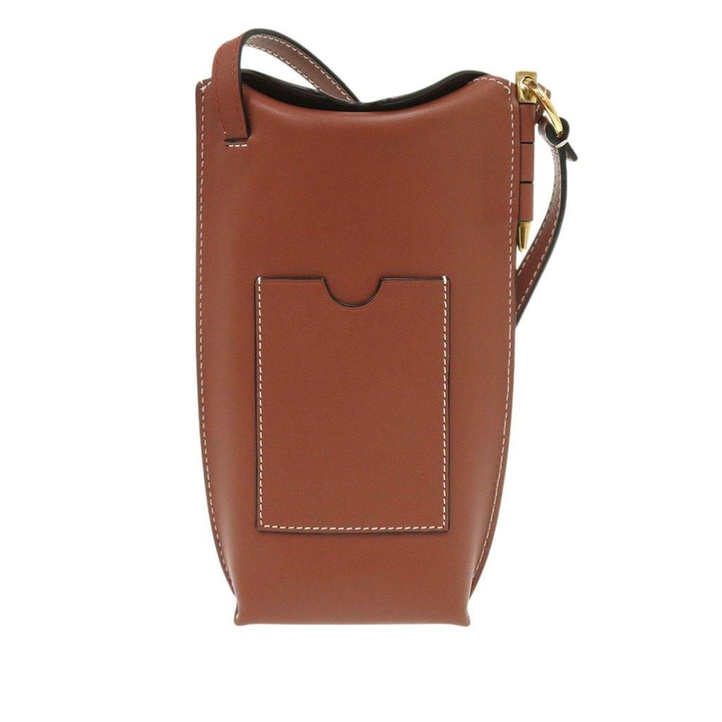 Loewe حقيبة كروسبودي جلدية بجيب صغير