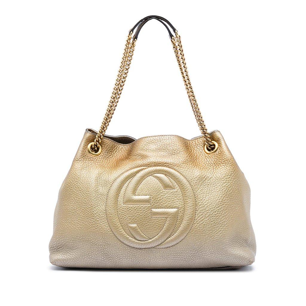 Gucci Medium Ombre Calfskin Soho Chain Tote