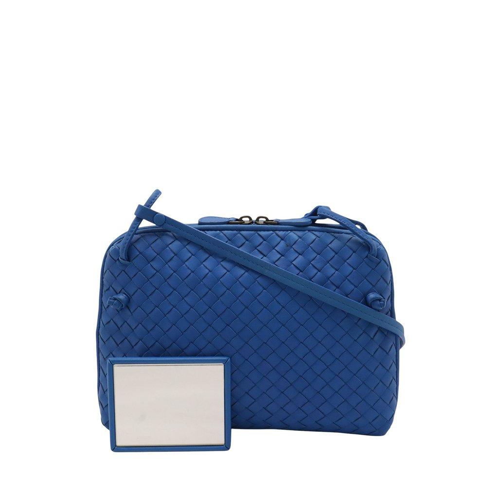Bottega Veneta Nappa Intrecciato Nodini Crossbody