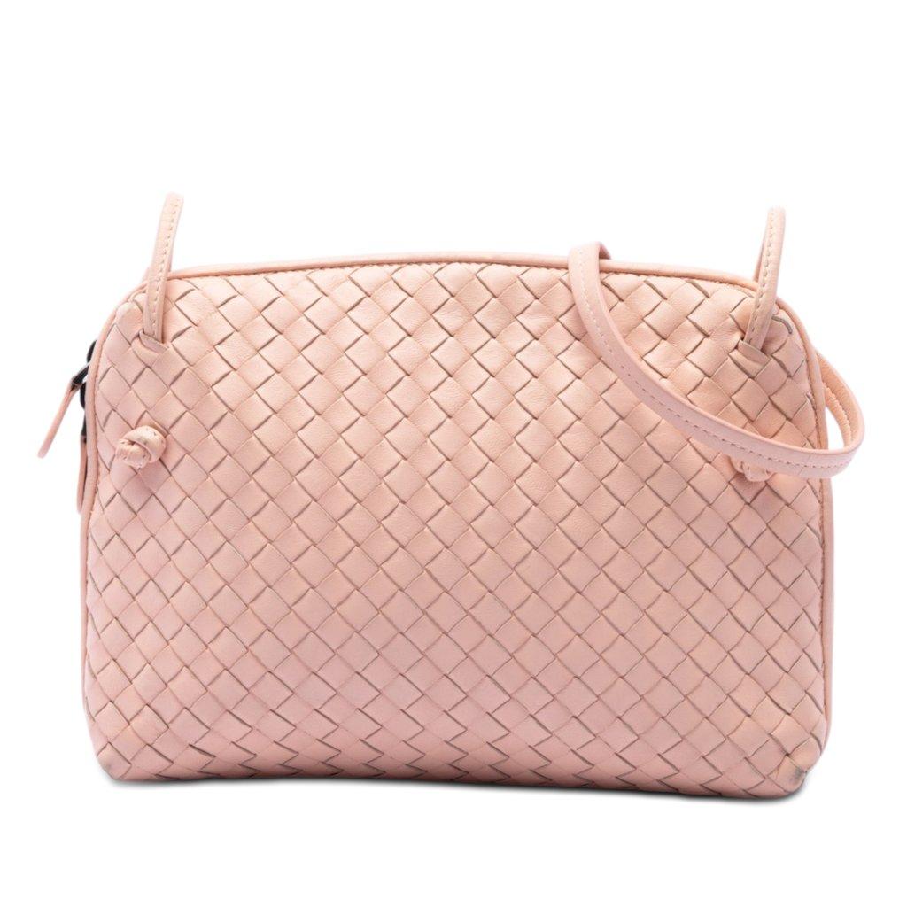 Bottega Veneta Nappa Intrecciato Nodini Crossbody