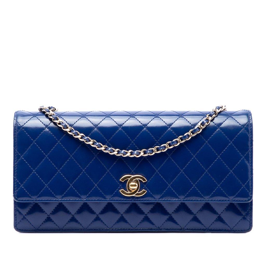 Chanel CC Quilted Lambskin Long Flap