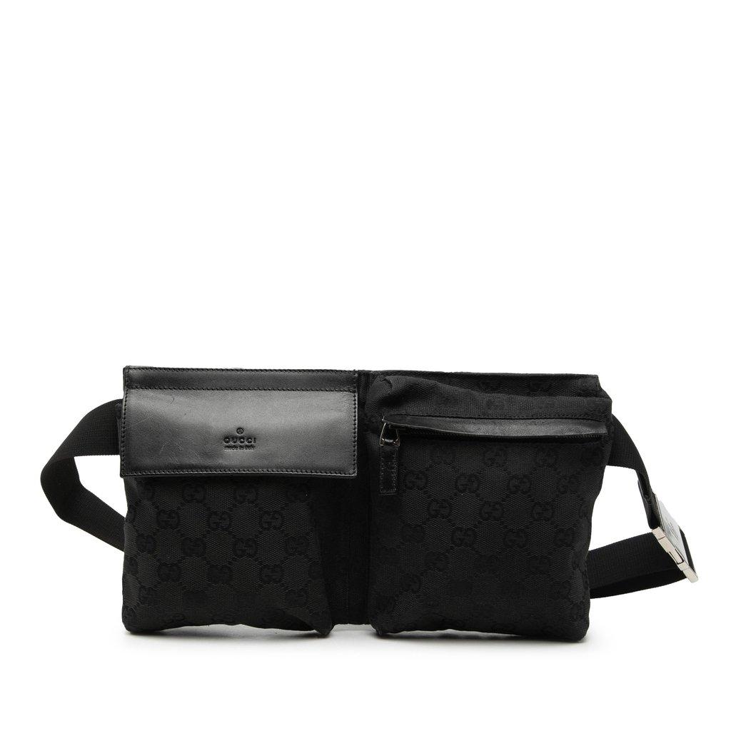 Gucci حقيبة حزام من قماش GG بجيبين