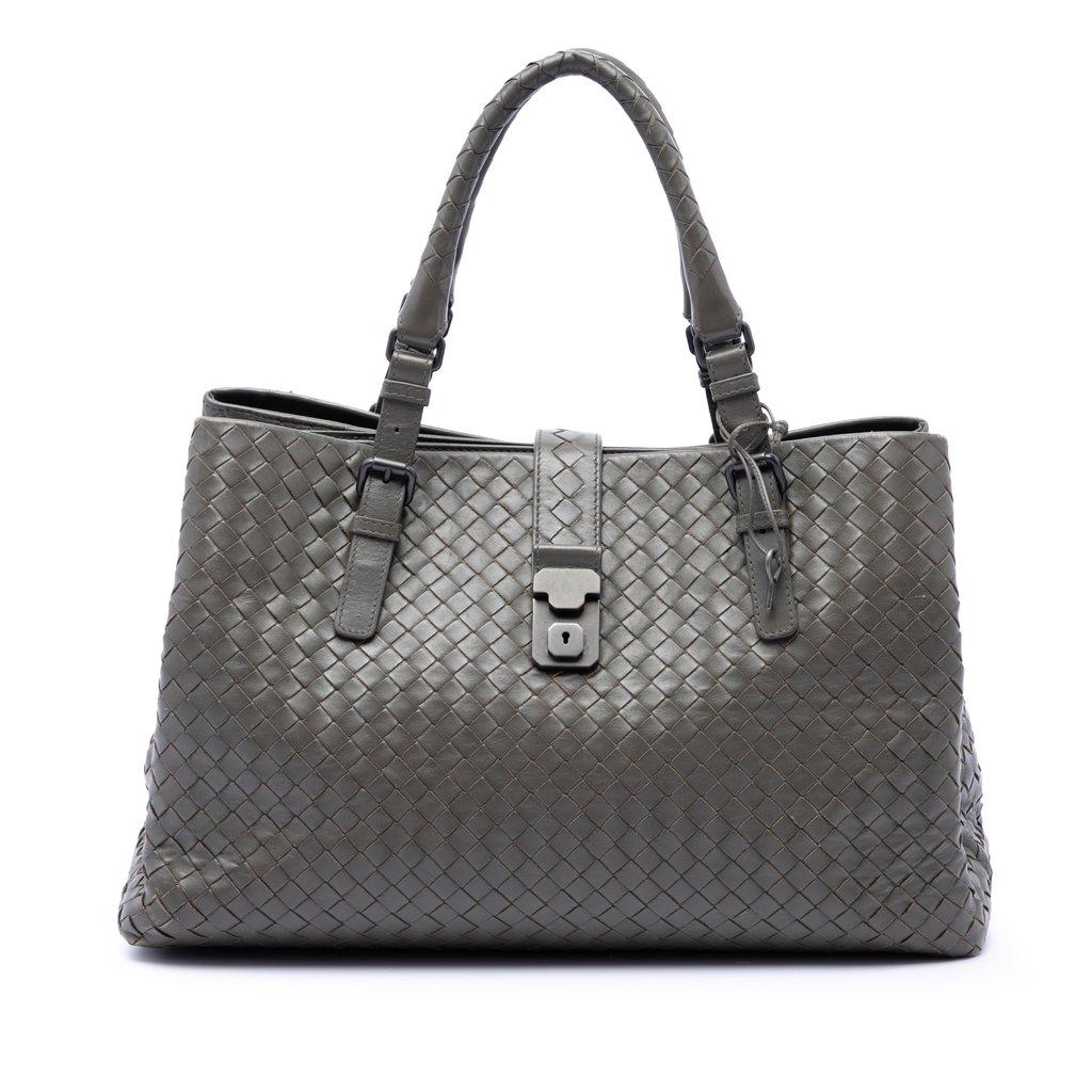 Bottega Veneta Medium Nappa Intrecciato Roma Tote