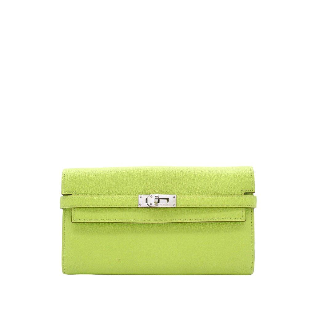 Hermès Chevre Mysore Kelly Longue Wallet
