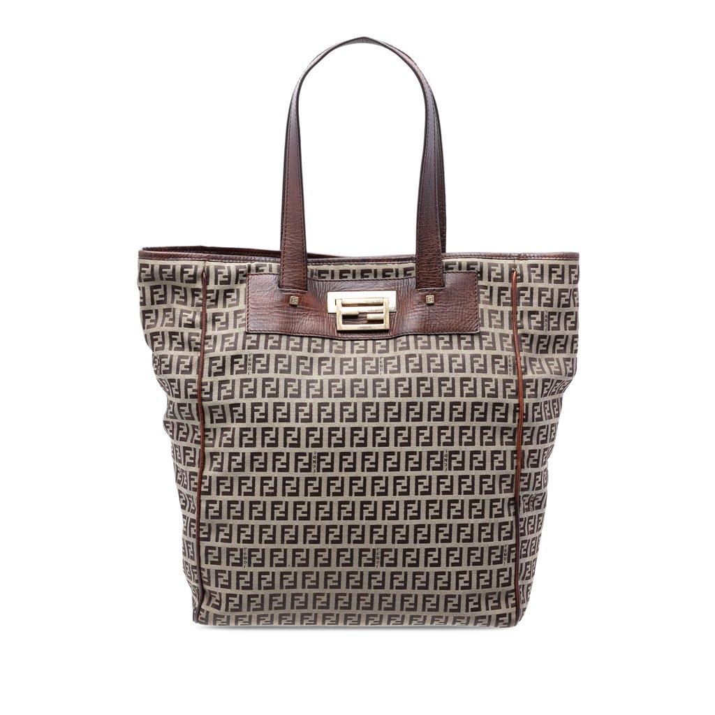 Fendi Zucchino Canvas Tote