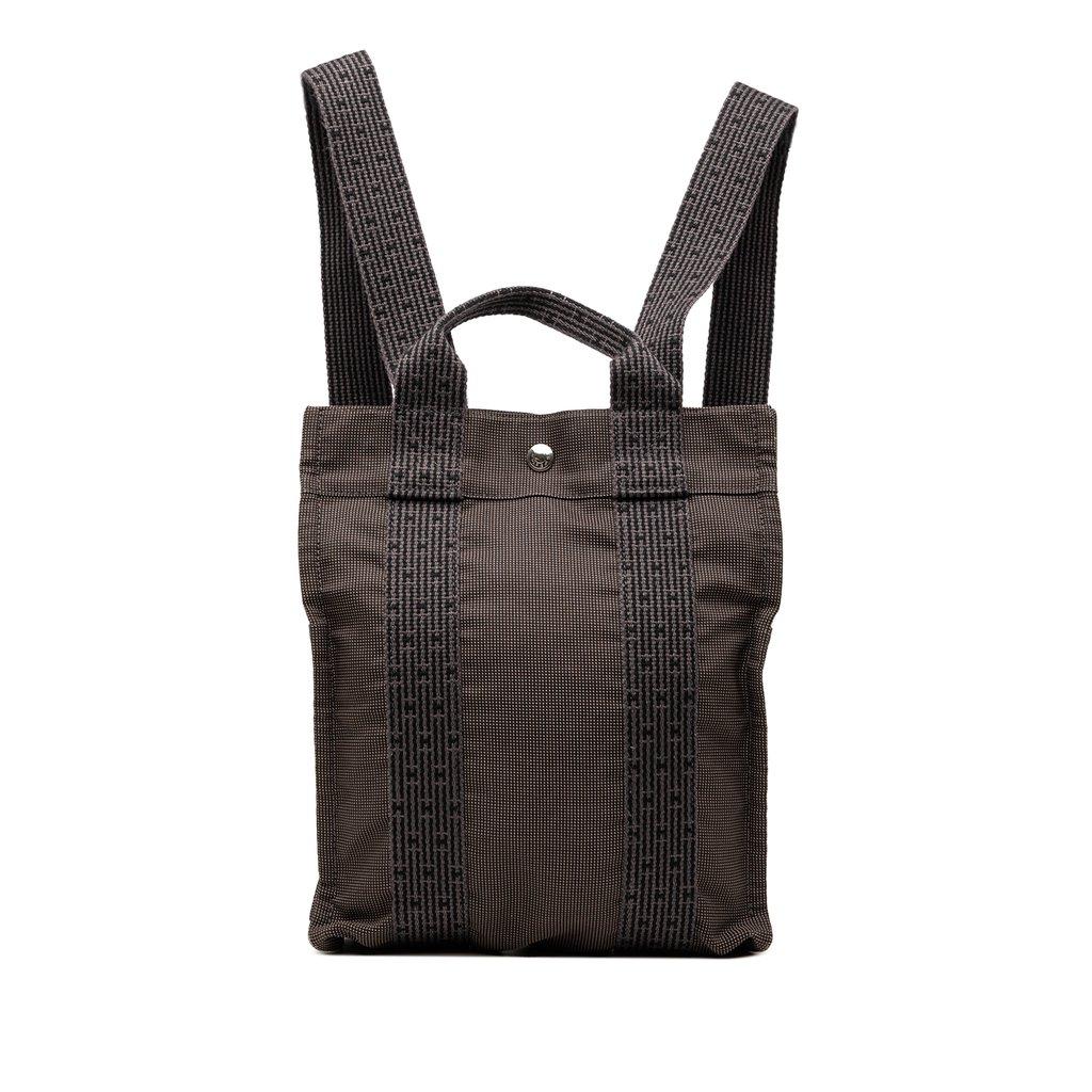 Hermès Canvas Herline Backpack PM