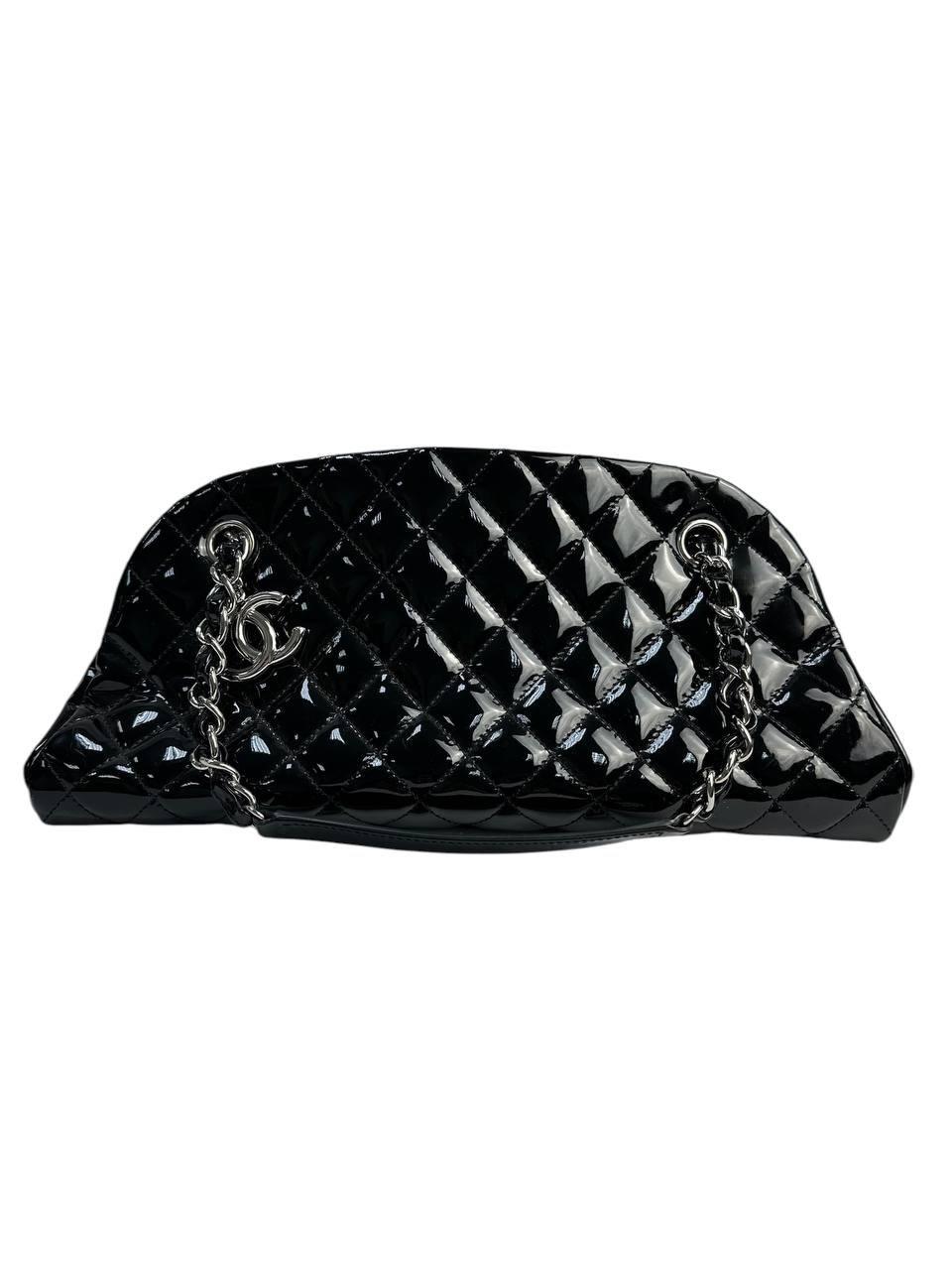 Chanel Patent leather bag with geometric focus