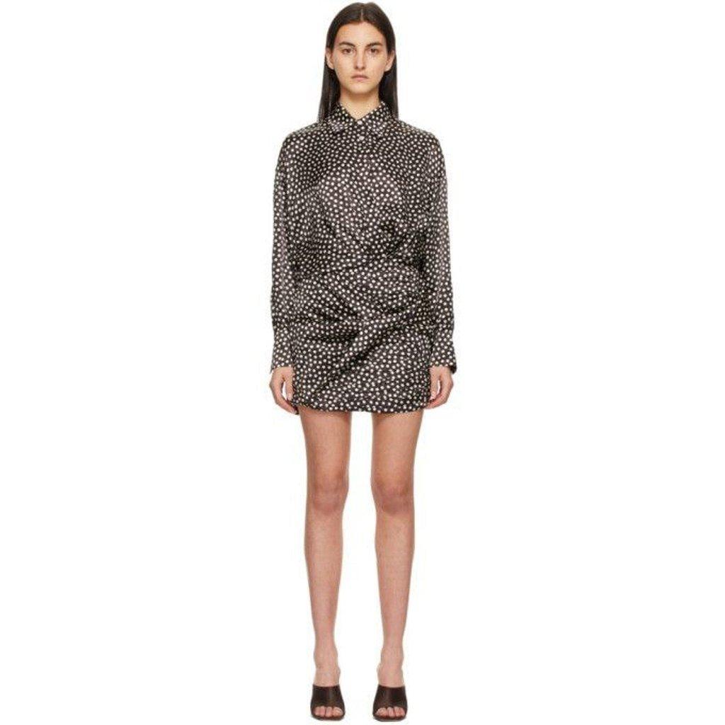 Magda butrym Magda Butrym Polka-Dot Silk Dress Sz.34 Pre-owned