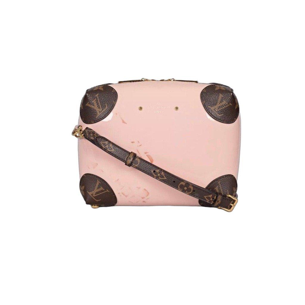 Louis Vuitton Louis Vuitton Miroir Venice Pink Leather Canvas Bag Pre-owned