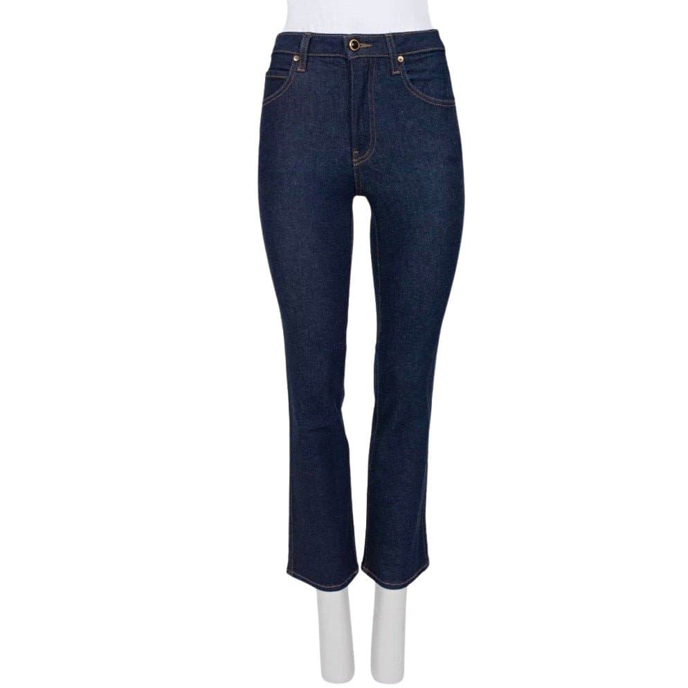 Khaite Khaite Dark Blue High-Waisted Jeans - Size S Pre-owned