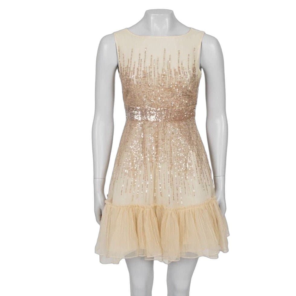 Valentino Valentino Red Sequin Mini Dress - Size XS pre-owned