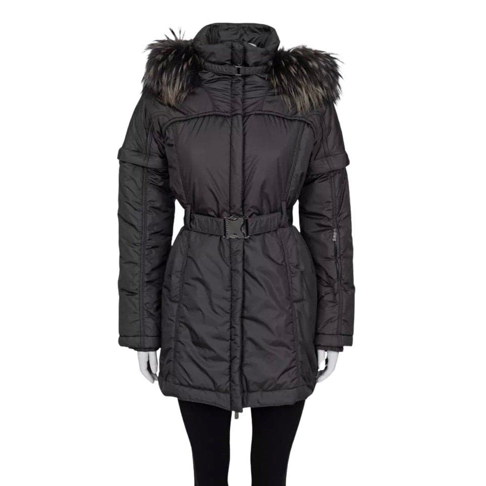 Celine Celine Black Removable Sleeve Puffer Jacket - Size M Pre-owned