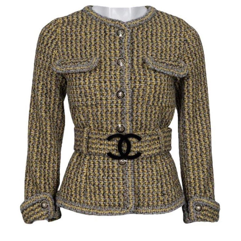 Chanel Chanel Multi-Color Single-Breasted Jacket FR44(Run for M) Pre-owned
