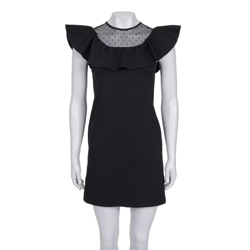Valentino Red Valentino Black Fitted Dress Sz.XS pre-owned