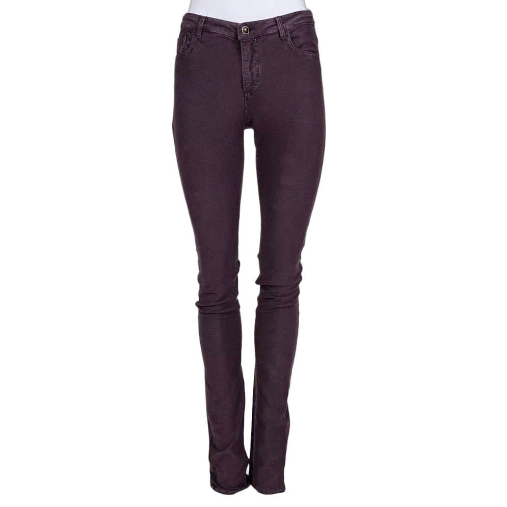 Chanel Chanel Purple Mid-Rise Skinny Jeans Sz.36 Pre-owned