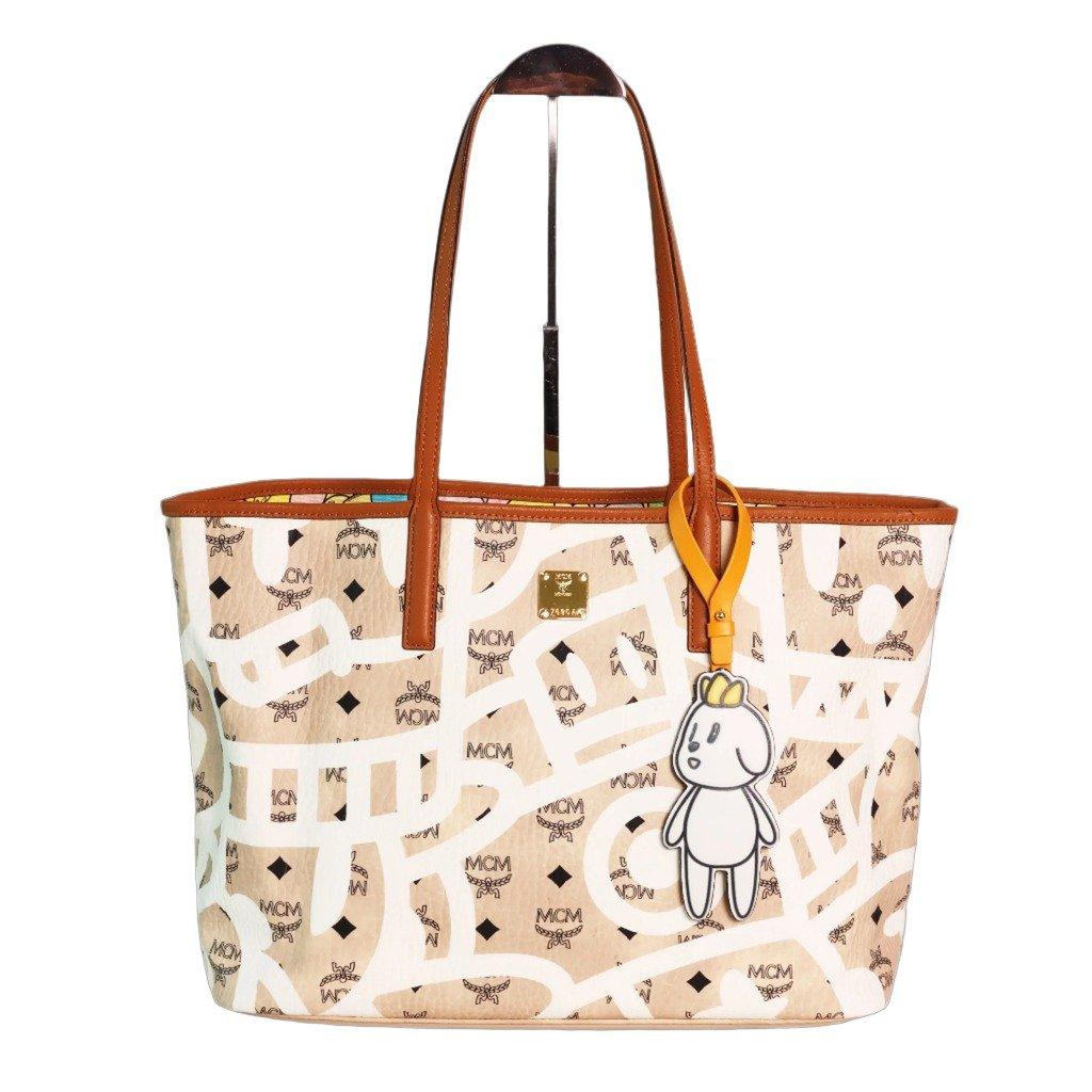 MCM Graffiti Reversible Limited Edition Tote Bag