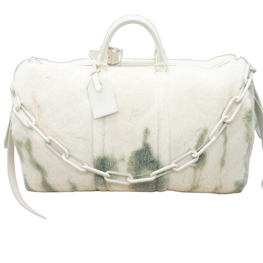 Louis Vuitton Keepall Bandouliere 55 Fur