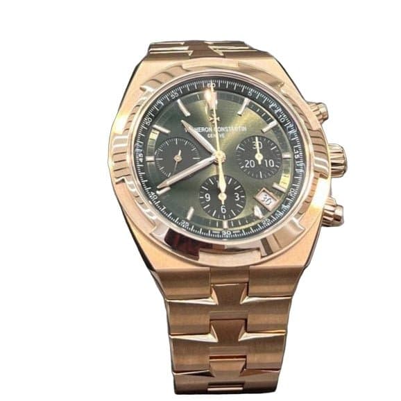 Vacheron Constantin Overseas Chronograph Rose Gold Green Dial 5520V/210R-B966