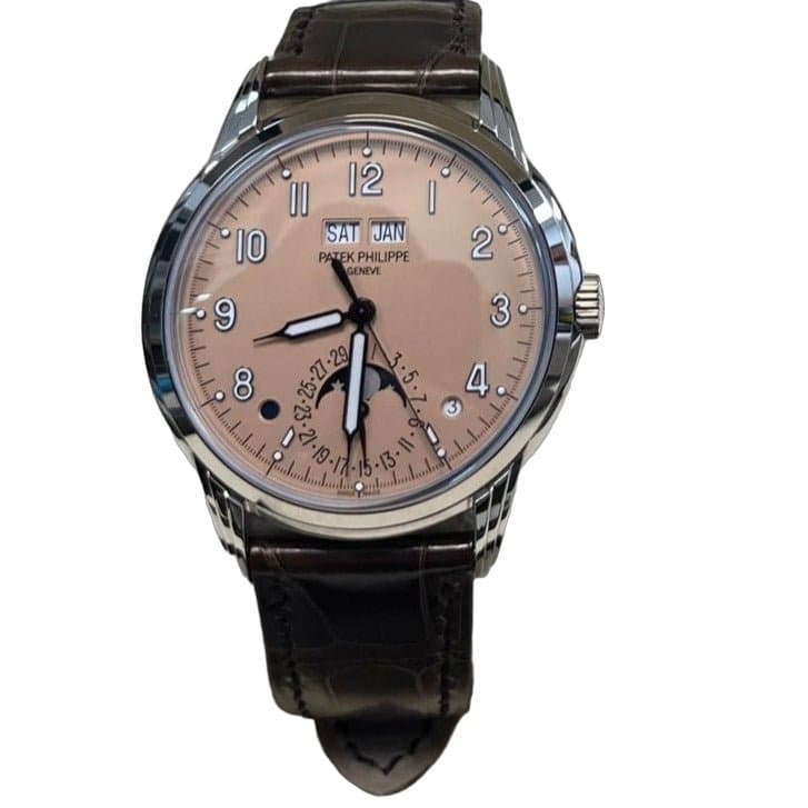 Patek Philippe Perpetual Calendar Grand Complications Salmon Dial Perpetual Calendar (Reference # 5320G) 40mm