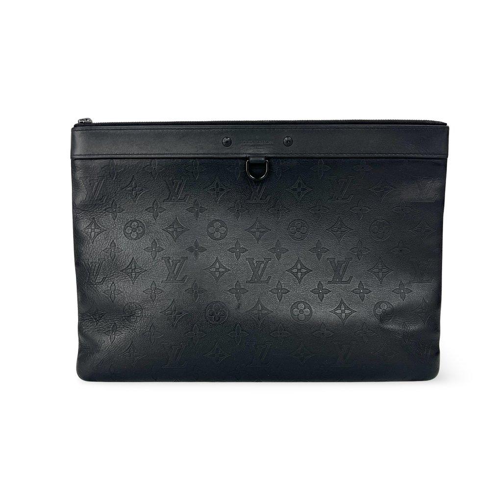 Louis Vuitton Monogram Shadow Leather Pochette Jour GM