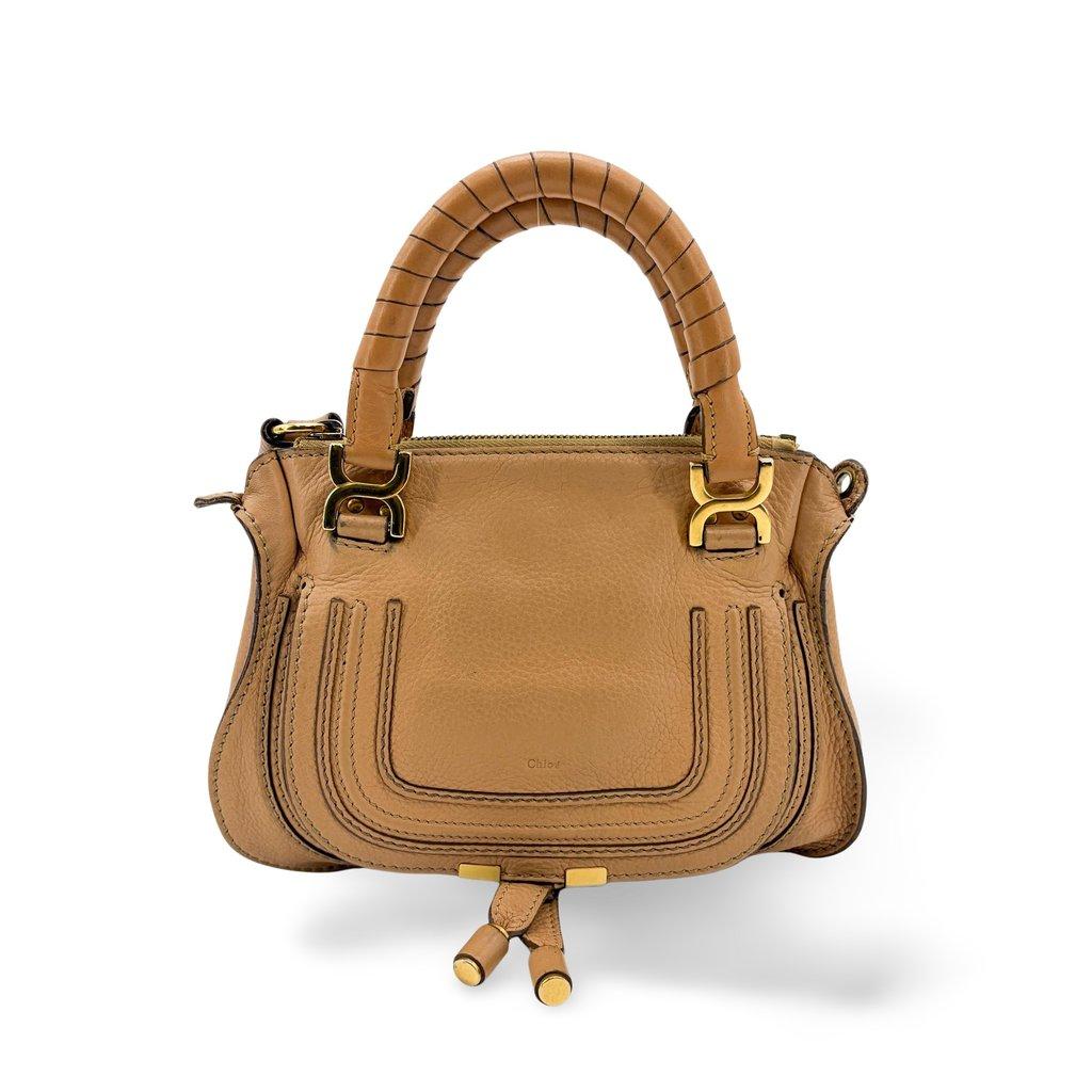 Chloé Marsi Mini Double Carry Bag Tanning