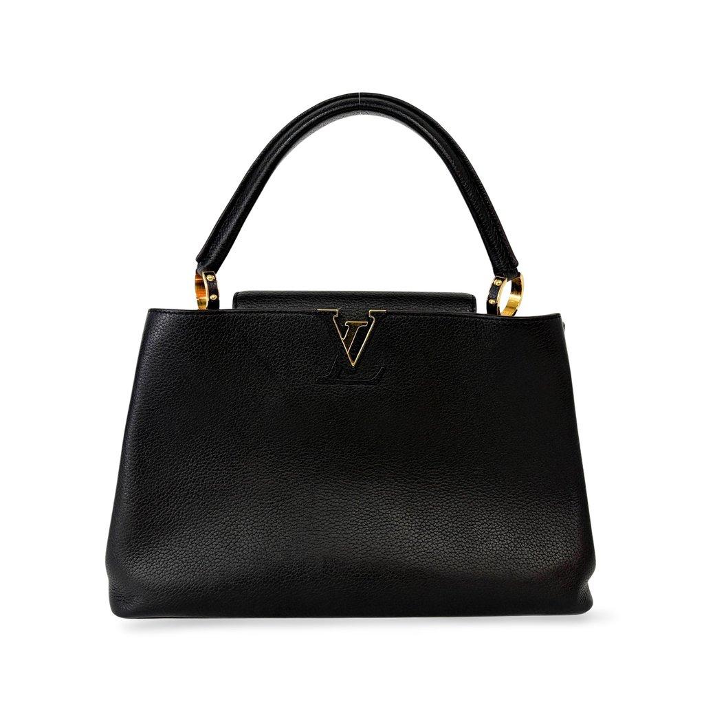 Louis Vuitton Capucines MM Noir Gold