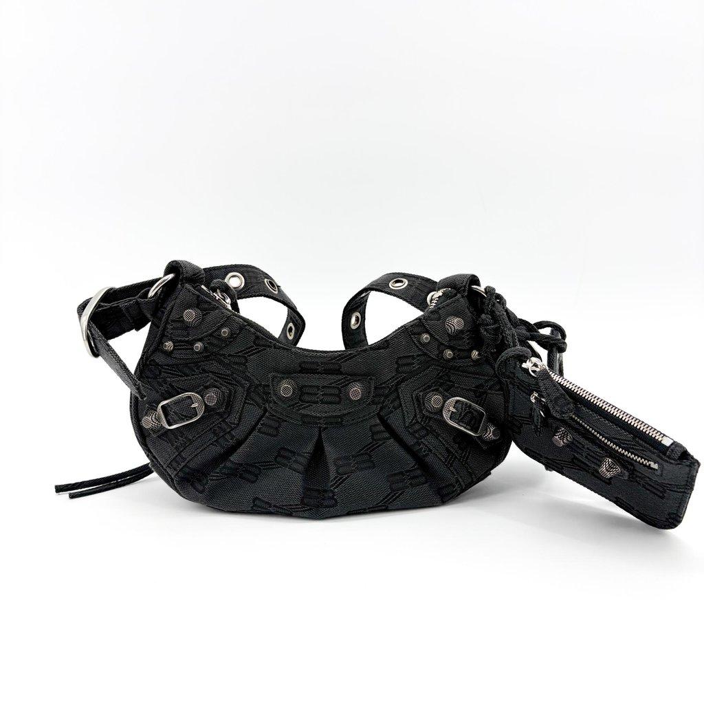 Balenciaga Le Cagol XS Shoulder Bag Black