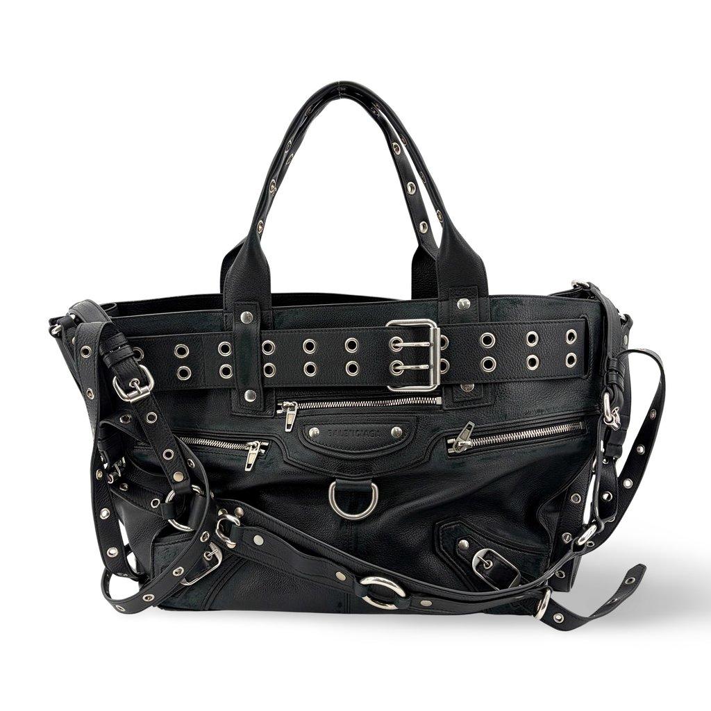 Balenciaga EMO Large Tote Bag Black
