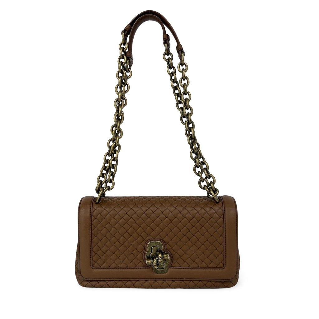Bottega Veneta Intrecciato Olympia Note Shoulder Bag